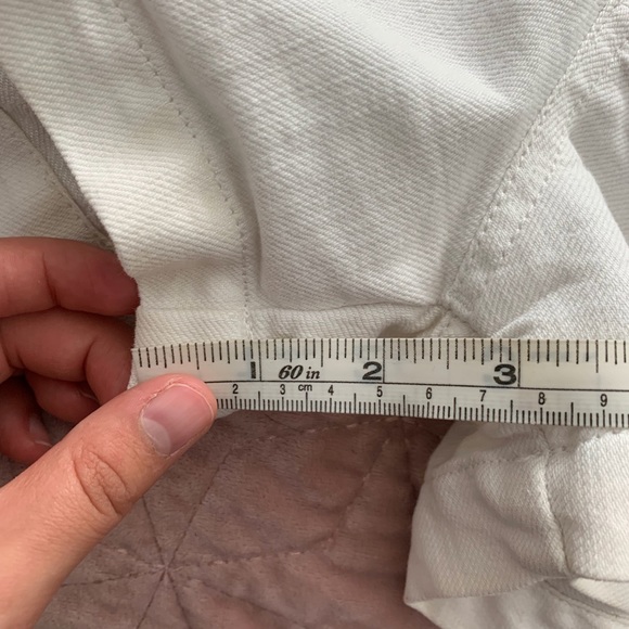 Diesel White Denim Shorts XXS 00 - Picture 5 of 7